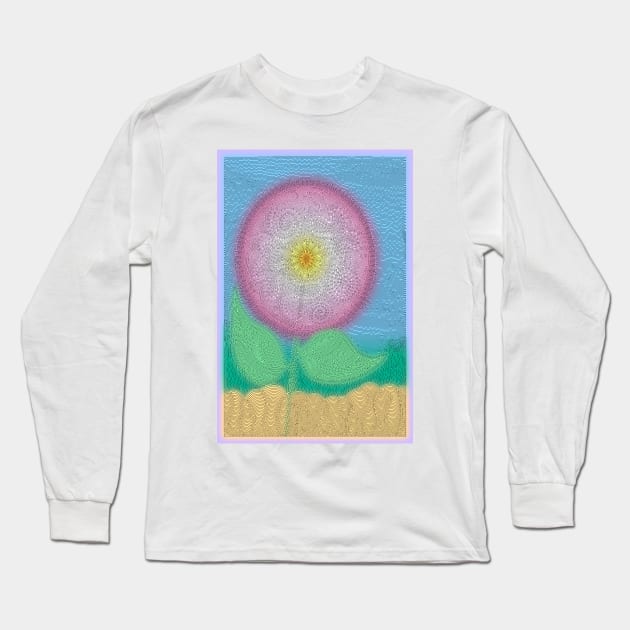 Bellis Daisium Dilly-Dally Long Sleeve T-Shirt by becky-titus